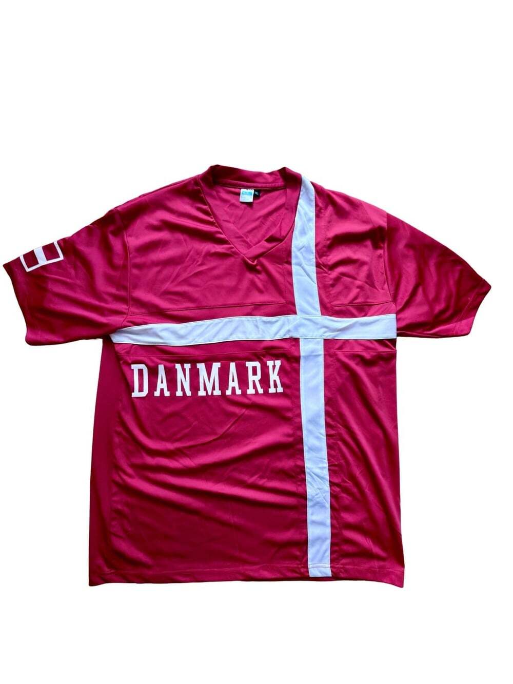 Denmark Soccer Jersey #10 Mens XL Red Football Futbol Shirt